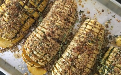 Hasselback Delicata Squash