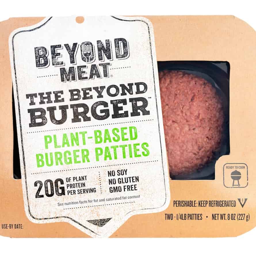 beyond burger ingredients sourced from