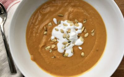 Warming & Zippy Squash Soup