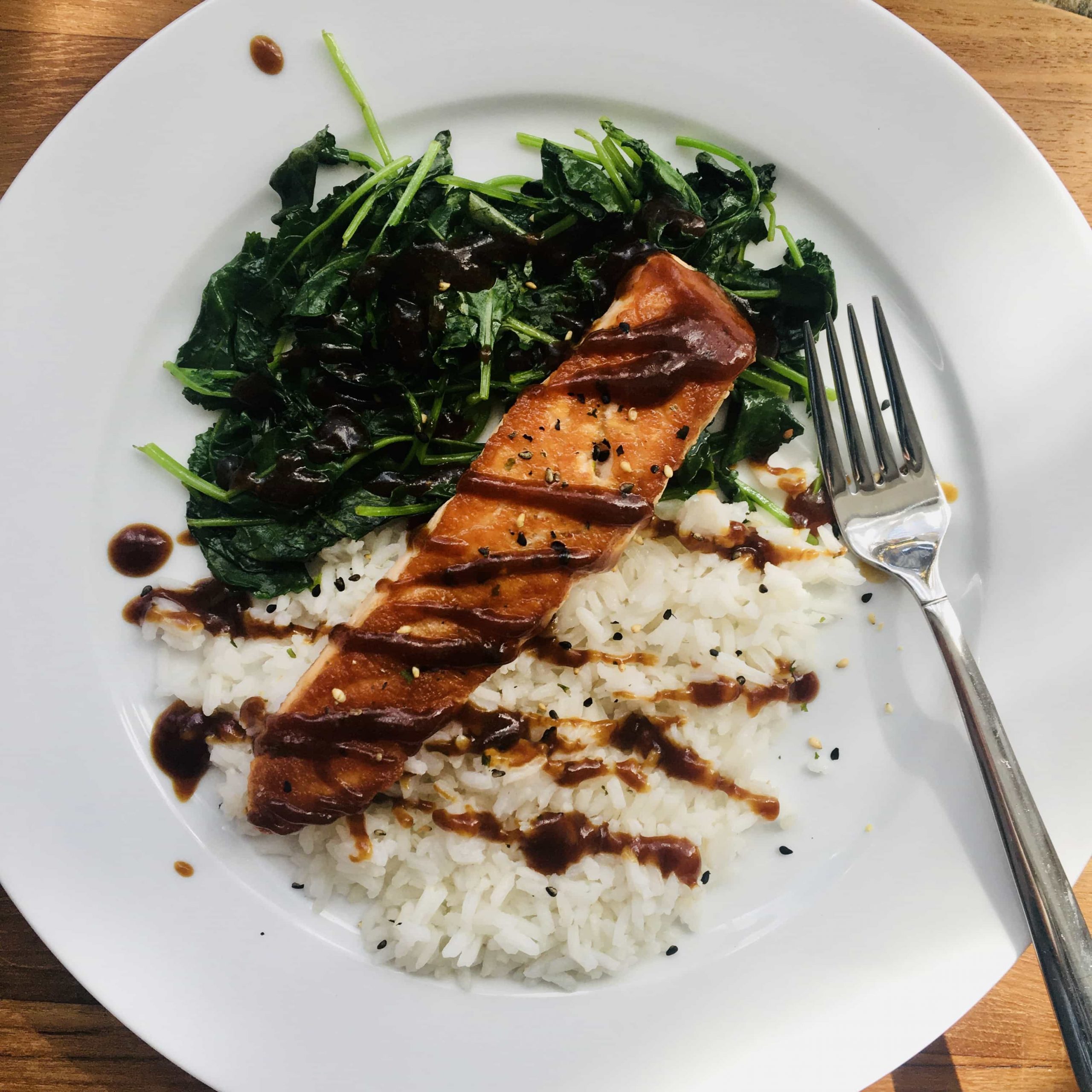 Paleo Teriyaki Salmon